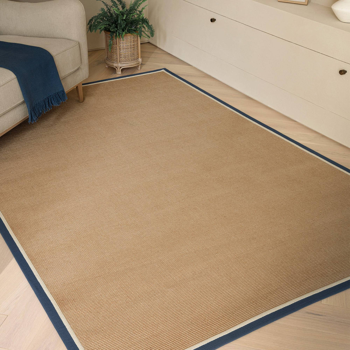 Bordo Boucle Blue Cream