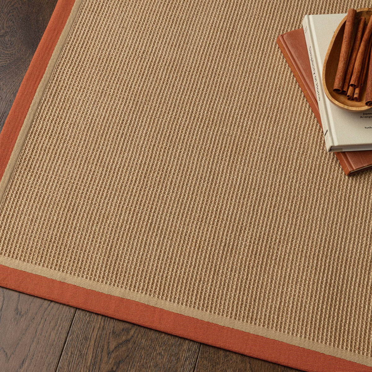 Bordo Boucle Rust Linen