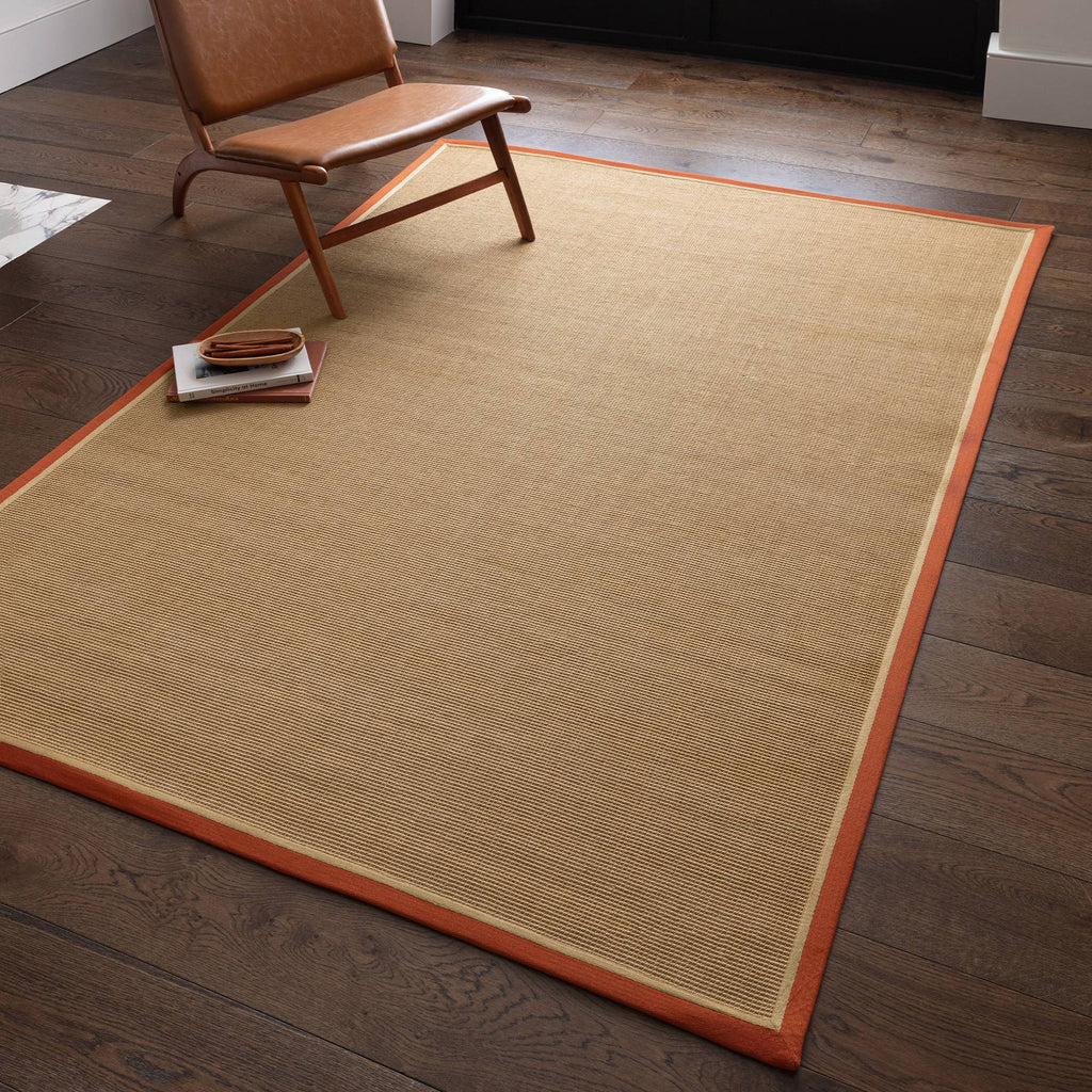 Bordo Boucle Rust Linen