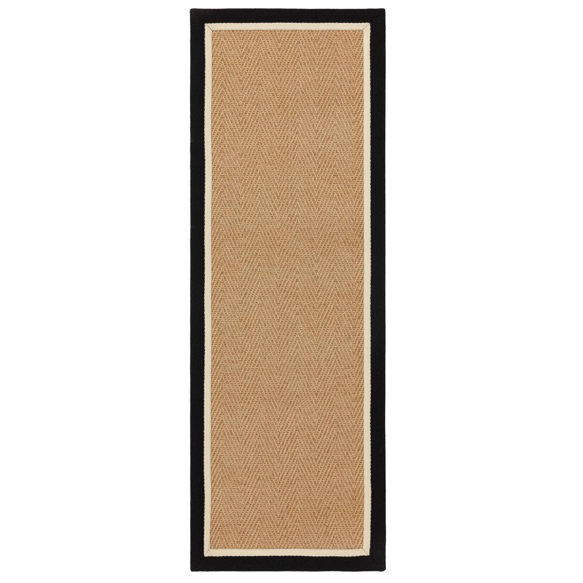 Bordo Herringbone Charcoal Cream