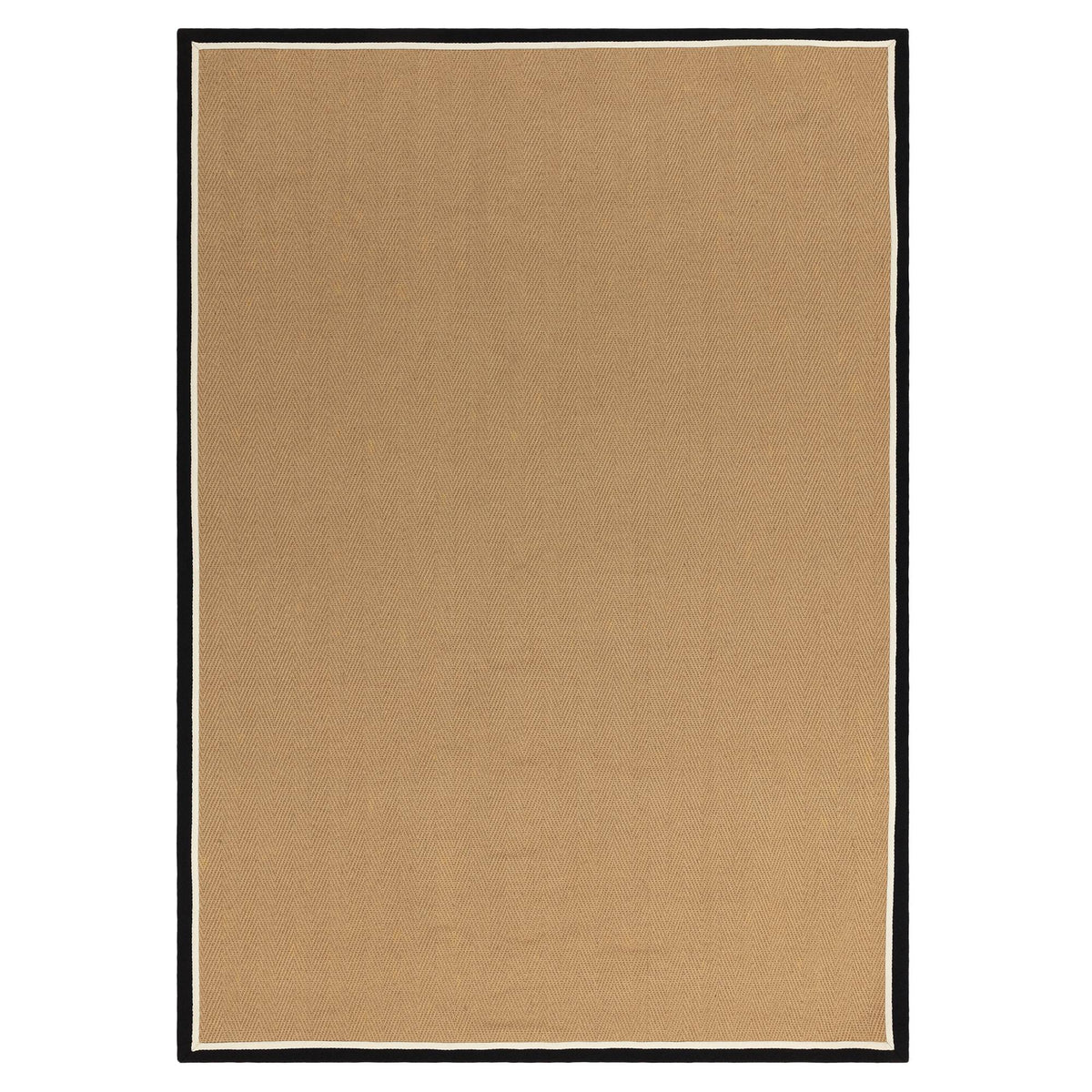 Bordo Herringbone Charcoal Cream