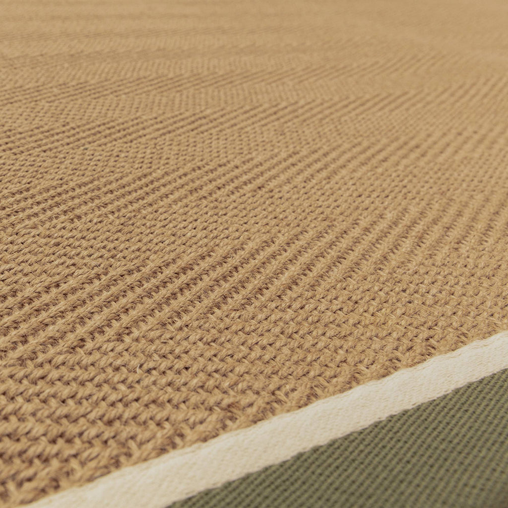 Bordo Herringbone Khaki Cream