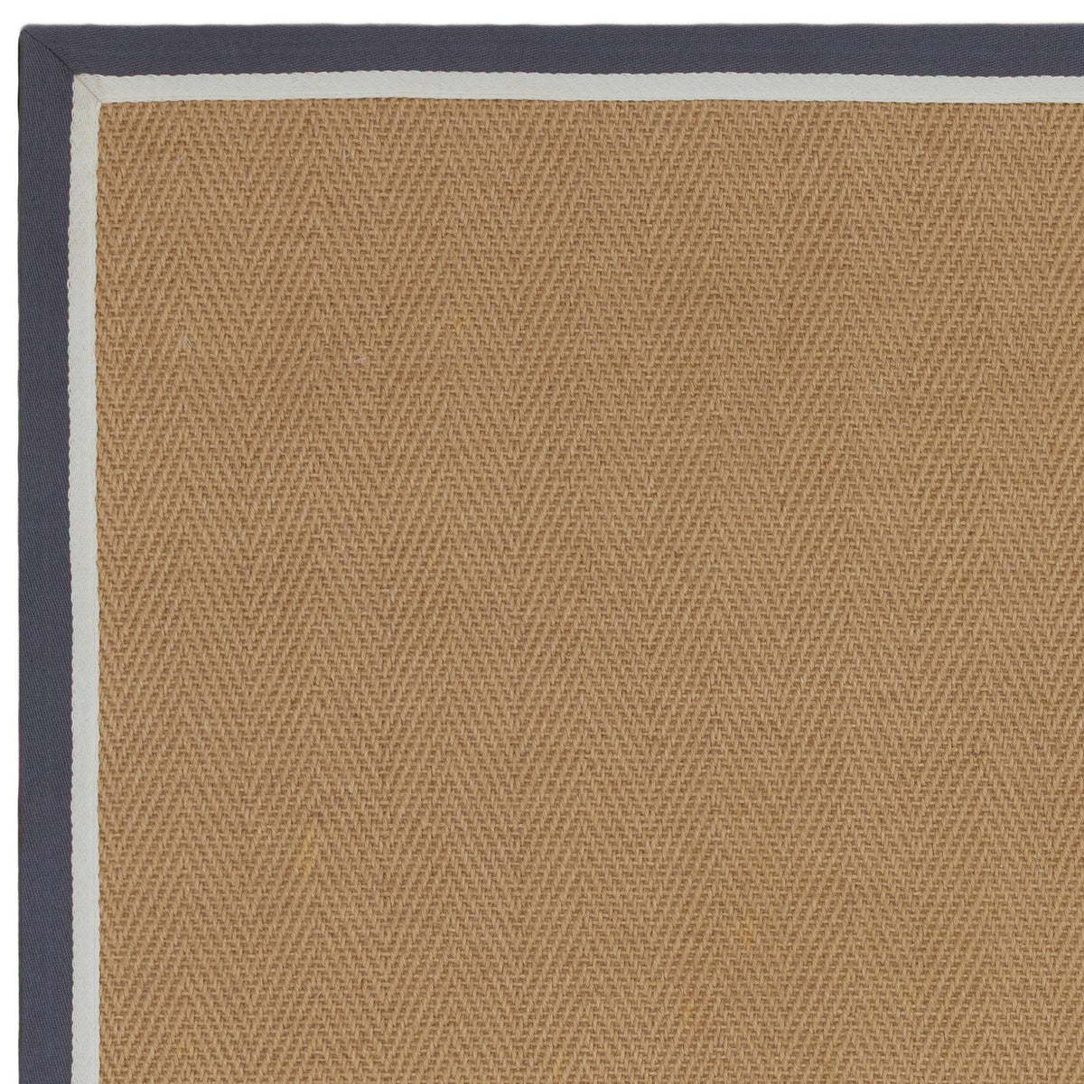 Bordo Herringbone Slate Cream