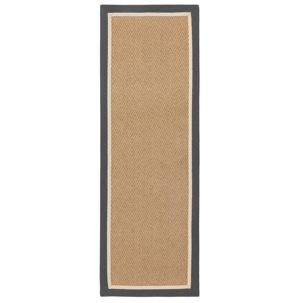 Bordo Herringbone Slate Cream