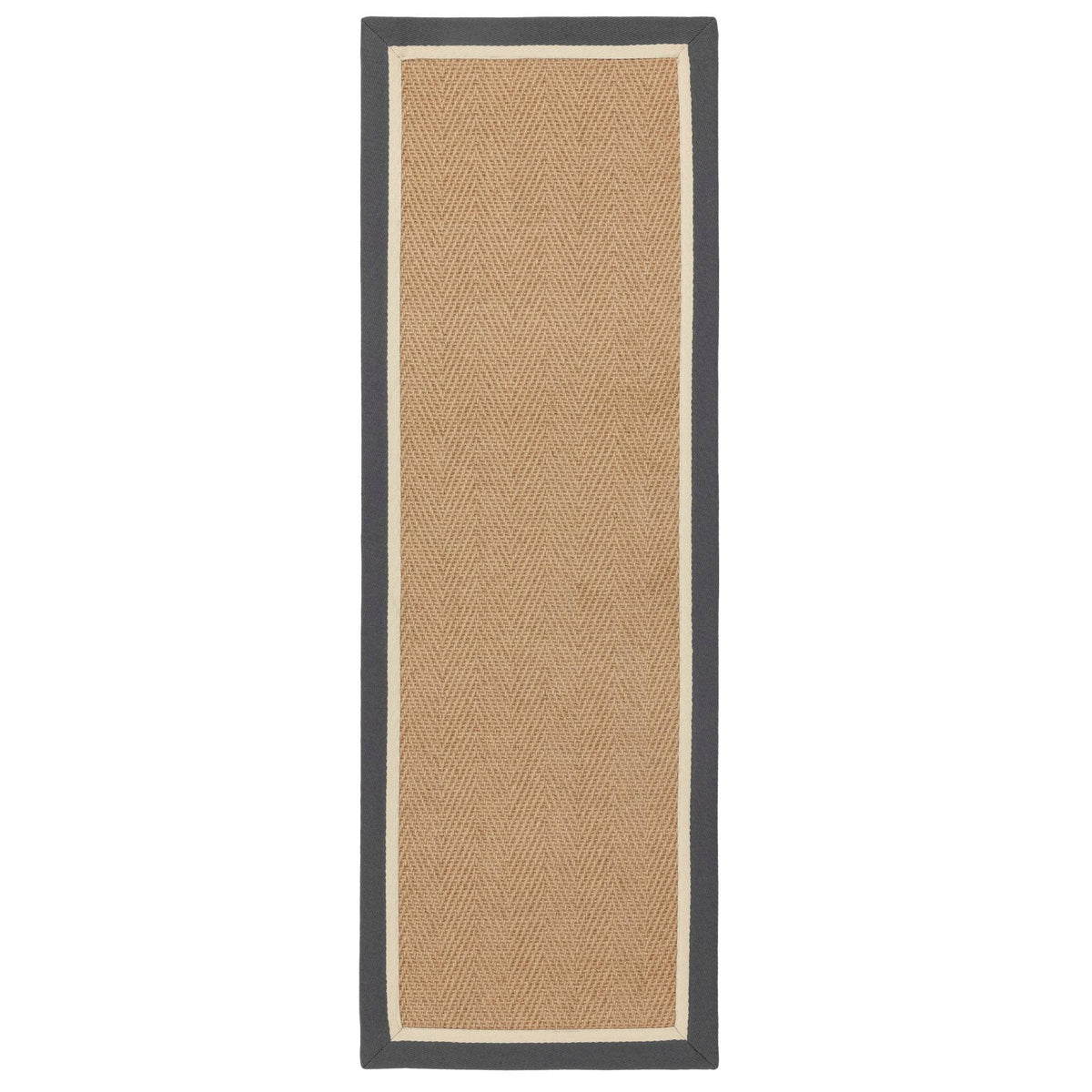Bordo Herringbone Slate Cream