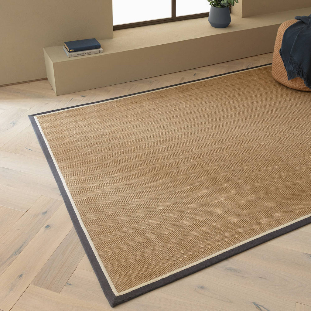 Bordo Herringbone Slate Cream