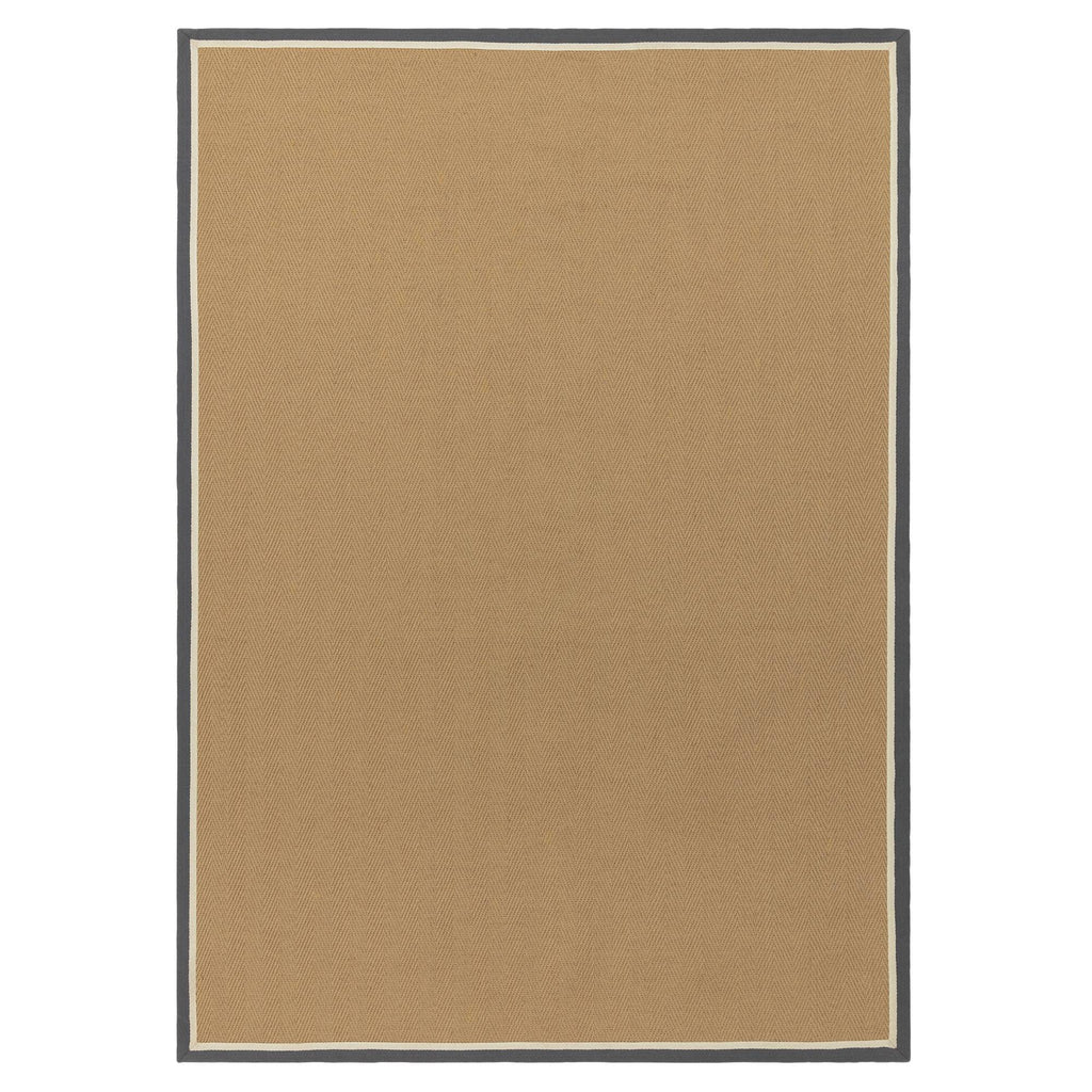 Bordo Herringbone Slate Cream