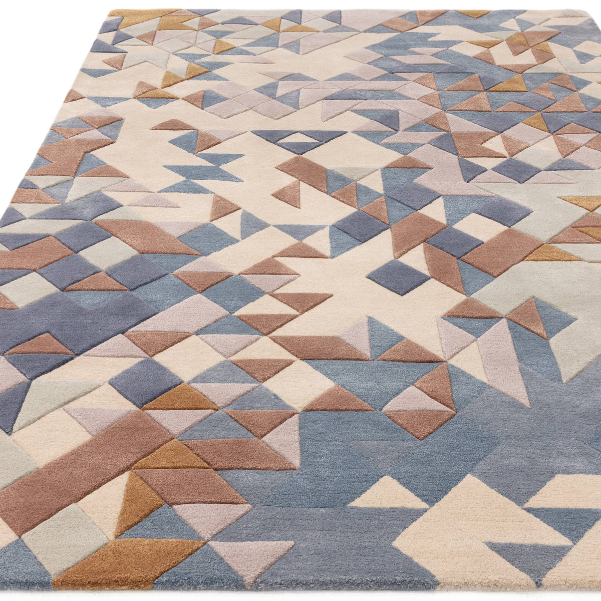 Enigma Blue Multi Rug