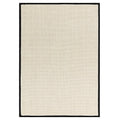 Korra Double Loop Charcoal Cream