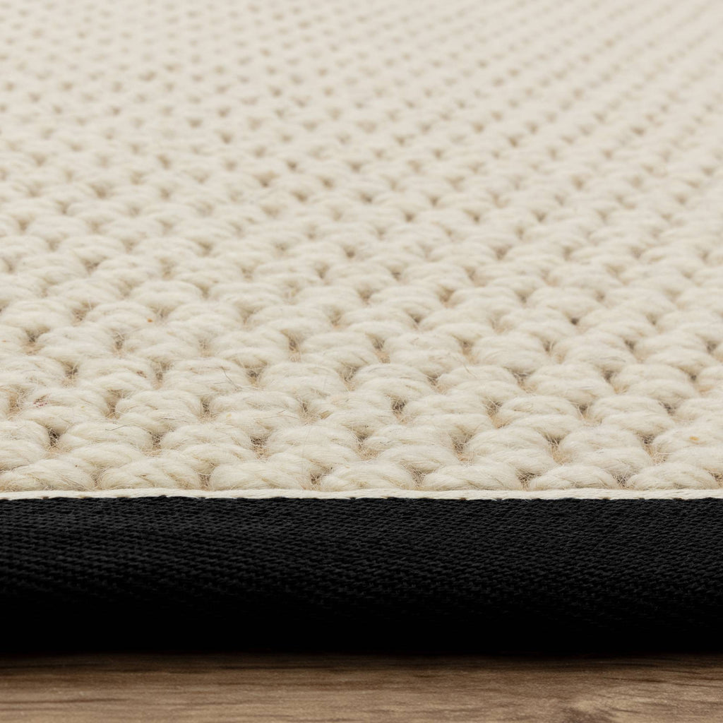 Korra Double Loop Charcoal Cream
