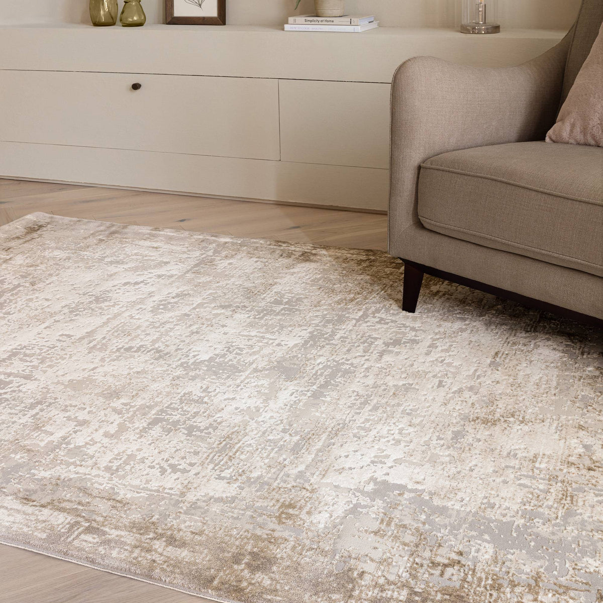 Kuza Border Beige