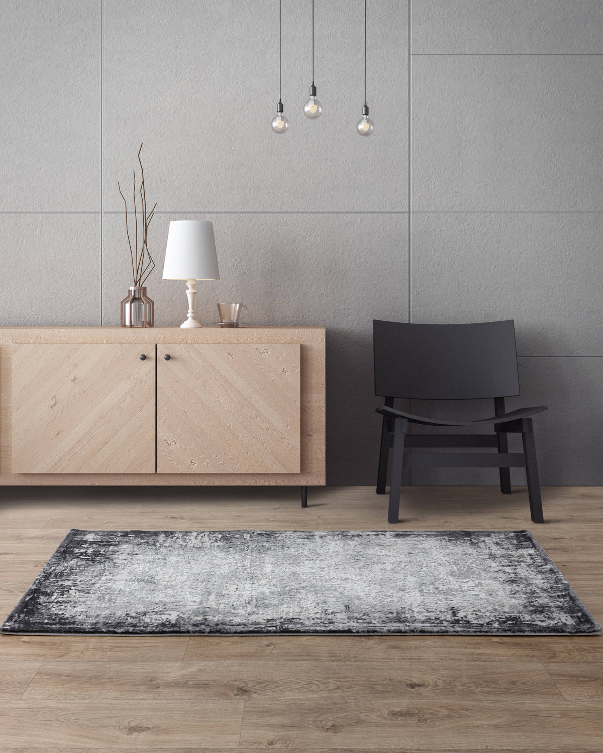 Kuza Border Grey