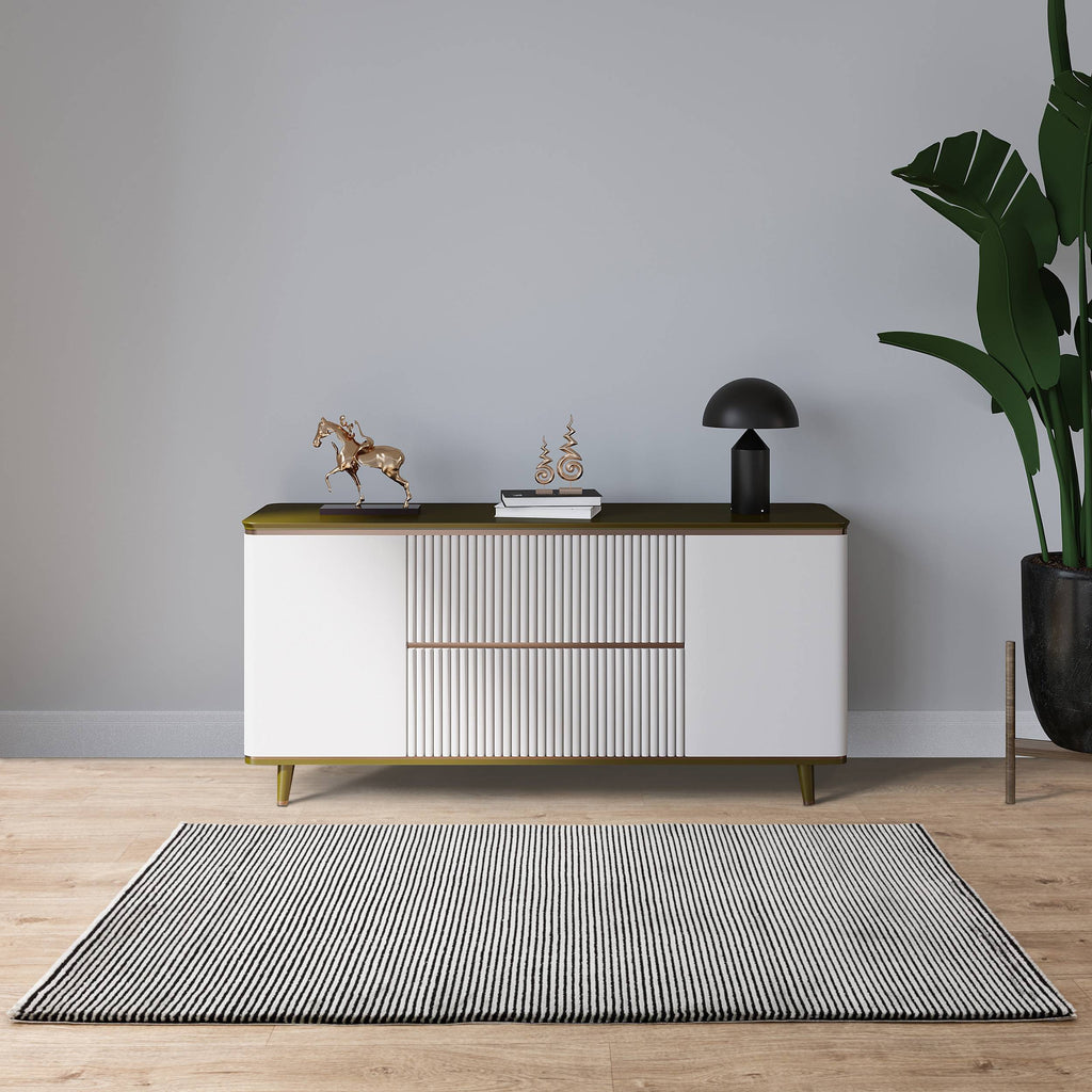 Kuza Plain Stripe Khaki