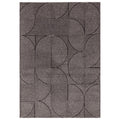 Muse Charcoal Swirl Rug MU01