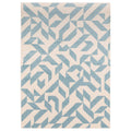 Muse Blue Shapes Rug MU03