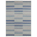 Muse Blue Stripe Rug MU05