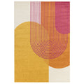 Muse Orange Retro Rug MU13