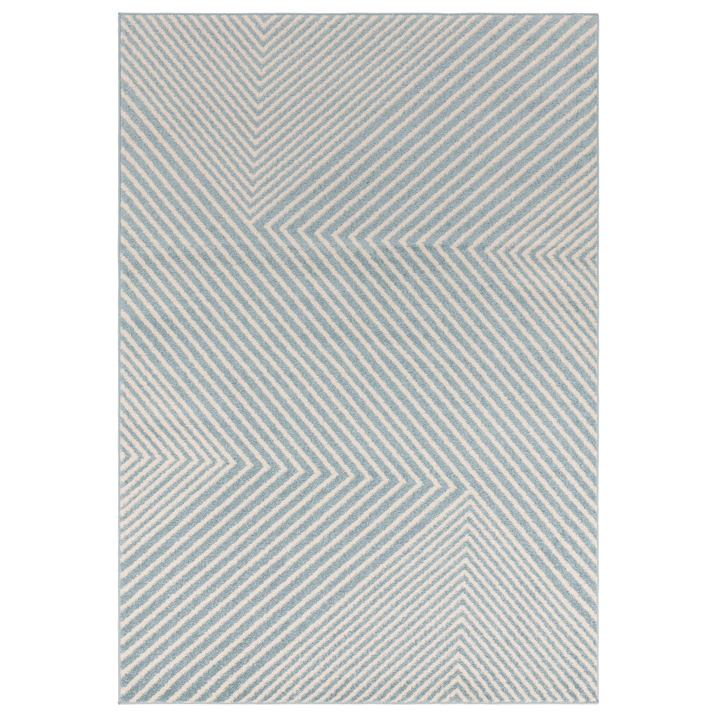Muse Blue Cross Rug MU19