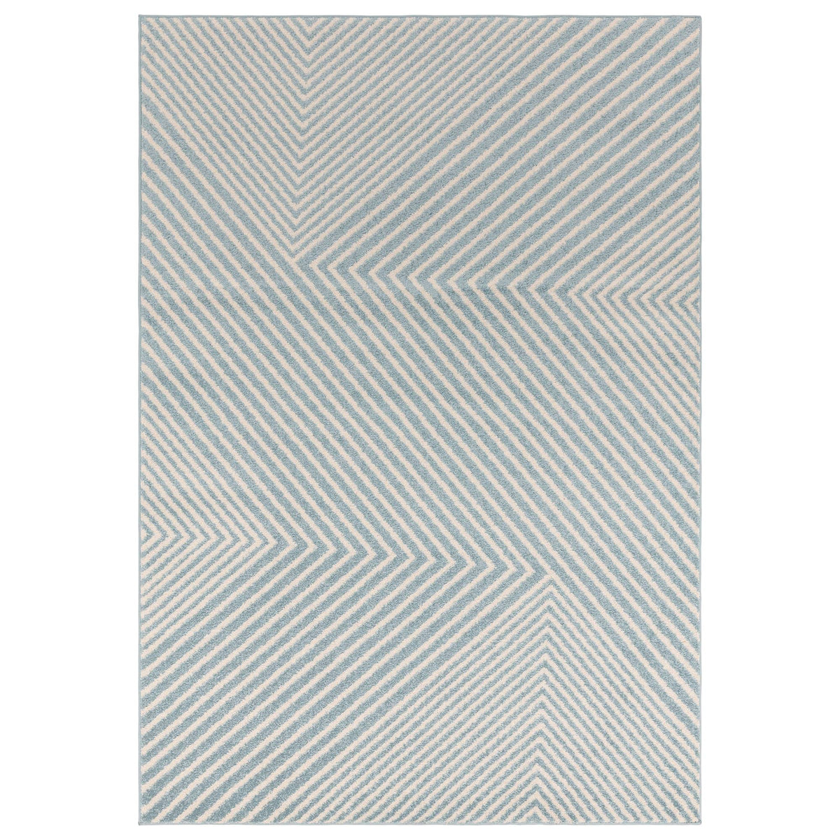 Muse Blue Cross Rug MU19