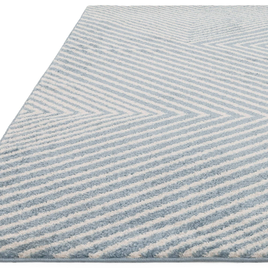 Muse Blue Cross Rug MU19