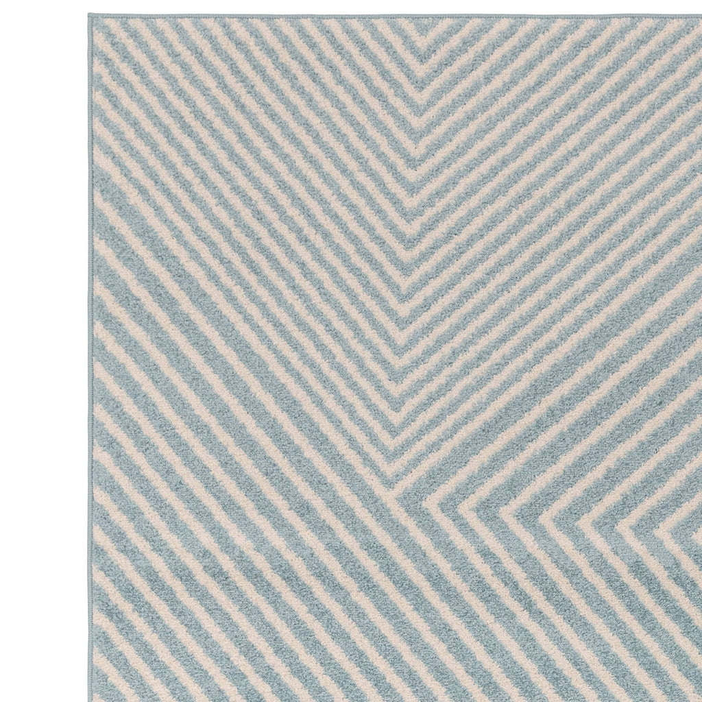 Muse Blue Cross Rug MU19