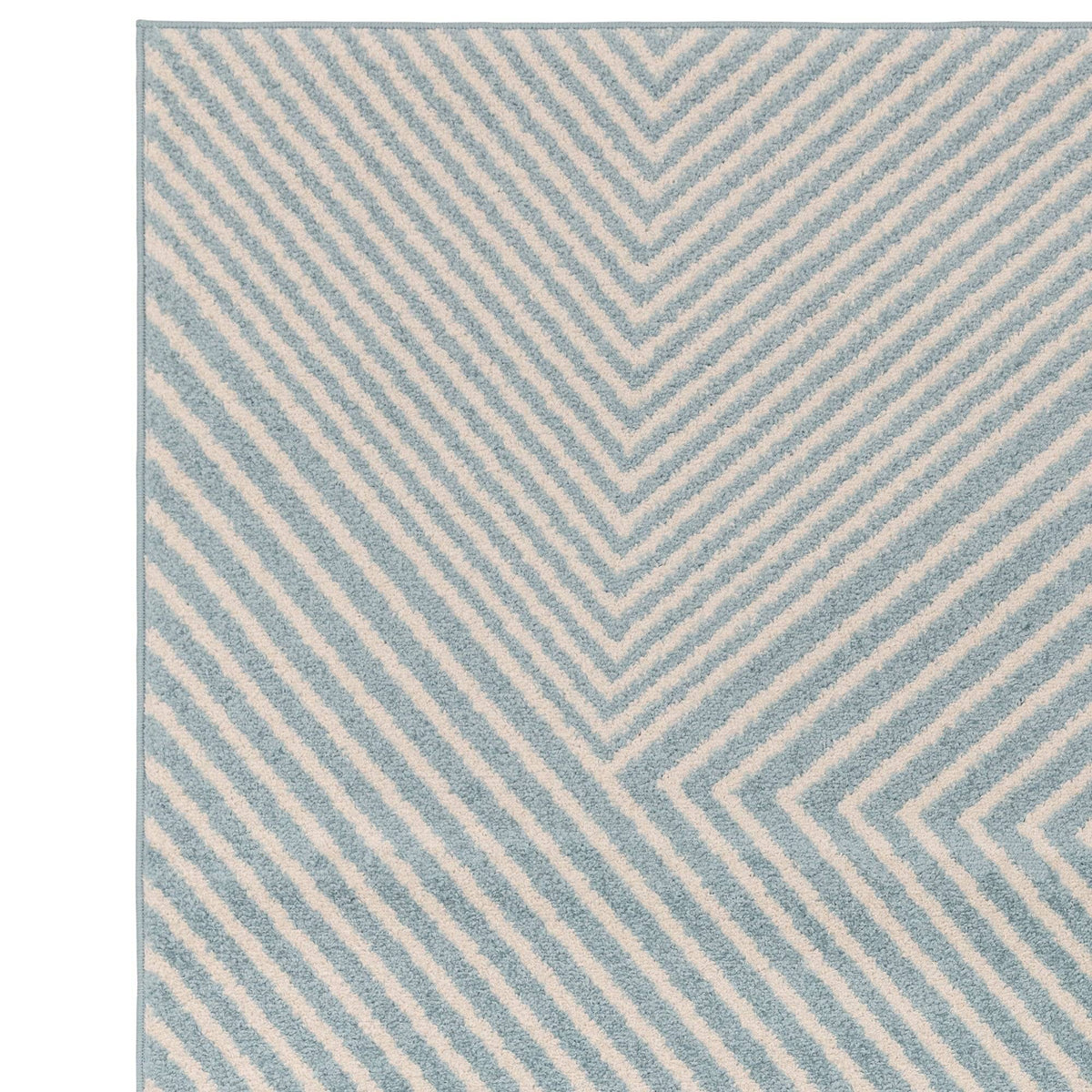 Muse Blue Cross Rug MU19