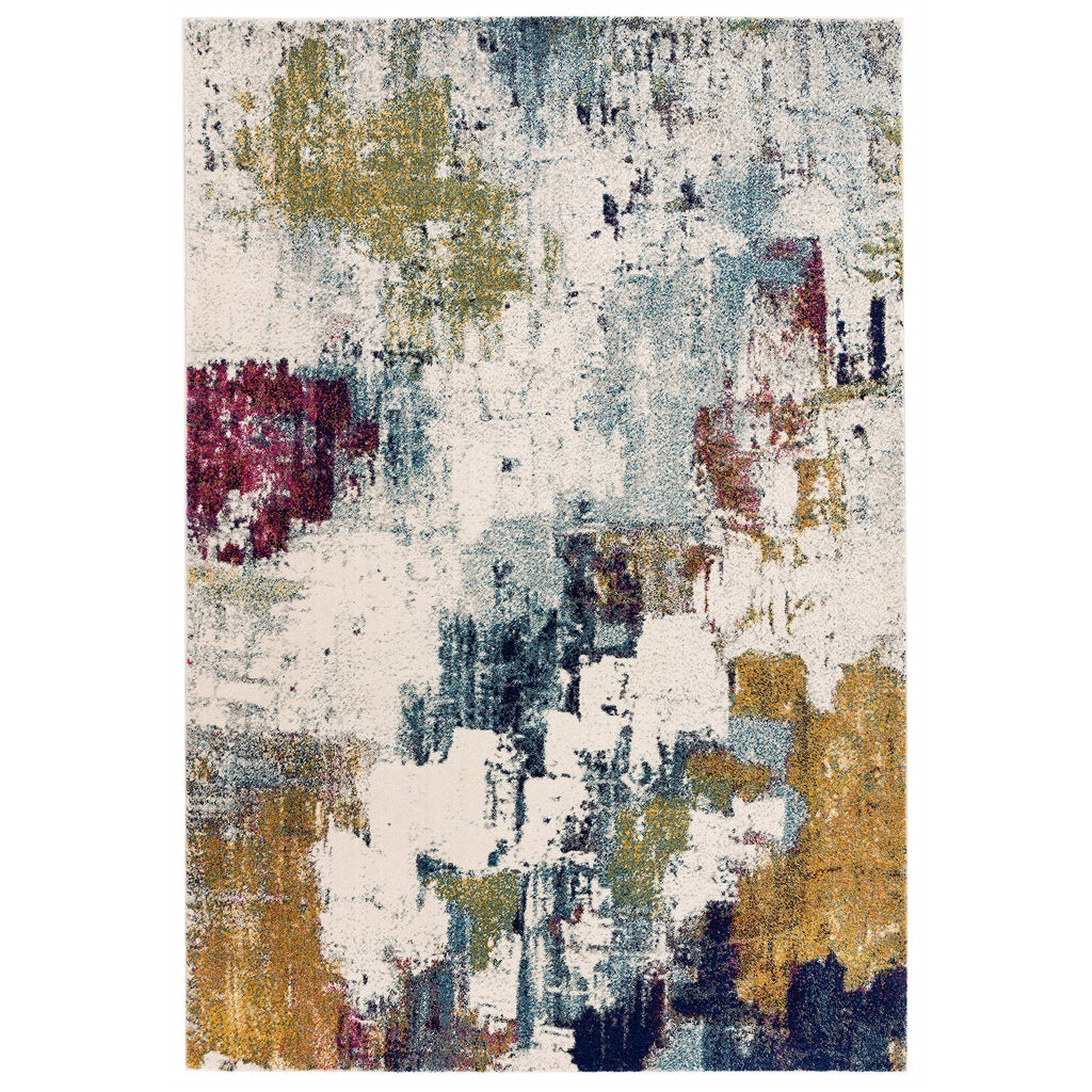 Nova NV22 Abstract Mustard Multi